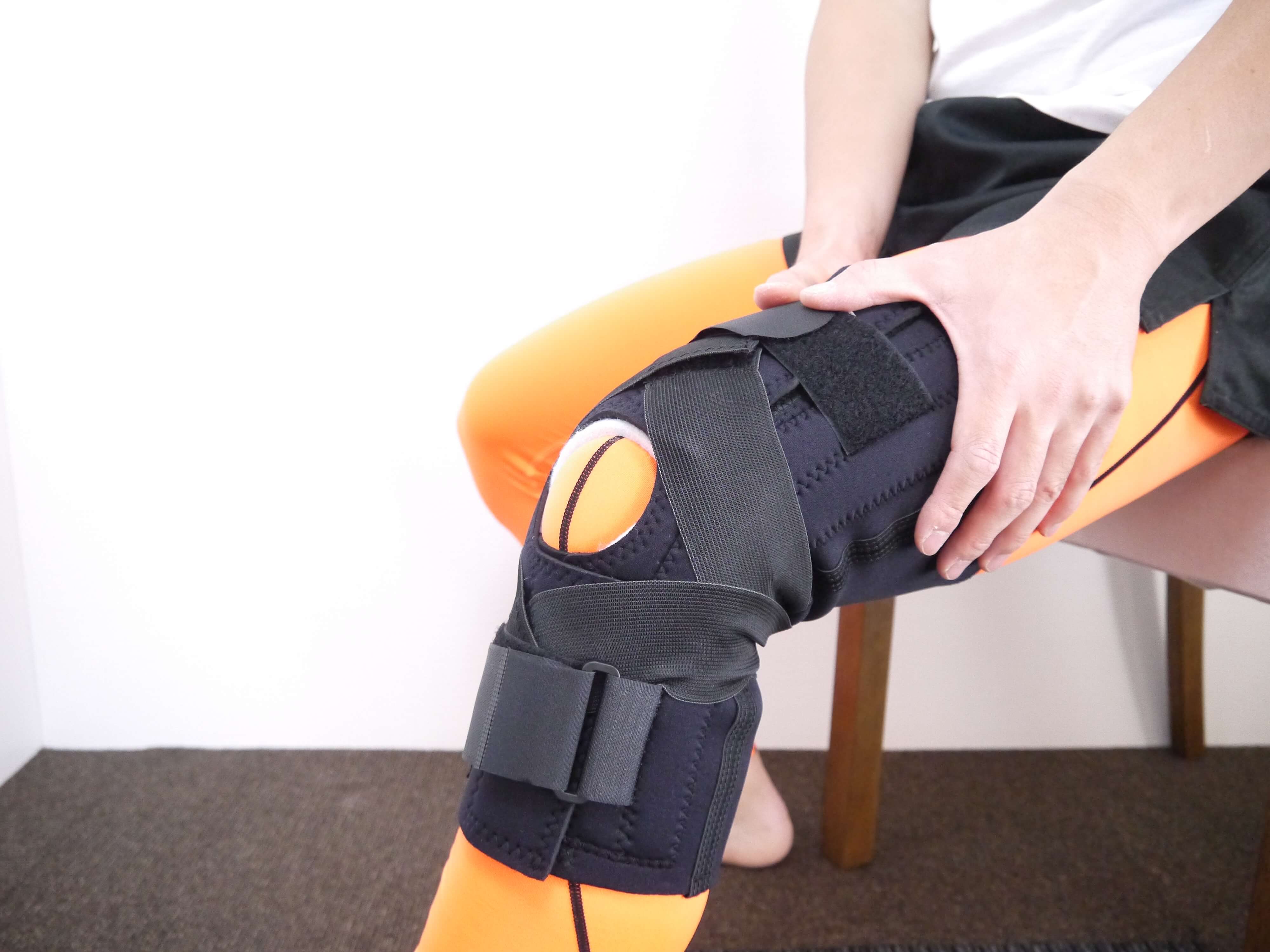 【靭帯損傷】で緩んだ膝を「がっちりサポート」してくれる膝サポーター